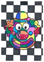 Vorschau - Stundenentwürfe - Kunststunde: Der lustige Clown (A4) - Deckblatt