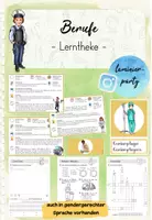 Vorschau - Unterrichtsreihen - Berufe: Lerntheke (Kl. 2/3) - Deckblatt