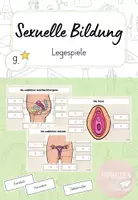 Vorschau - Spiele - Sexualerziehung - 9. Legespiele weibliche Geschlechtsorgane - Deckblatt