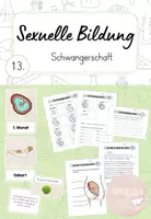 Vorschau - Arbeitsblätter - Sexualerziehung - 13. Schwangerschaft - Deckblatt