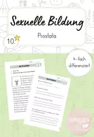 Vorschau - Arbeitsblätter - Sexualerziehung - 10. Prostata - Deckblatt
