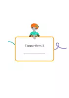 Aperçu - Apprentissages en autonomie - Journal de gratitude à imprimer (dès la maternelle) - Page 2