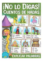 Aperçu - Jeux - cuentos de hadas jeu Espagnol No lo digas! - Page de couverture