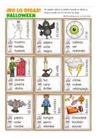 Aperçu - Jeux - No lo digas Halloween jeu Espagnol ELE - Page 3