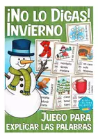 Aperçu - Jeux - invierno jeu Espagnol No lo digas! - Page de couverture