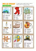 Aperçu - Jeux - invierno jeu Espagnol No lo digas! - Page 3