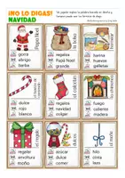 Aperçu - Jeux - Navidad jeu Espagnol No lo digas! - Page 2