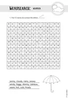 Vorschau - Arbeitsblätter - Word Search: Weather (4-fach differenziert) - Seite 3