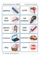Vorschau - Spiele - beauty and personal hygiene Englisch domino Spiel - Seite 3