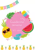 Vista previa - Hojas de trabajo - CUADERNO ACTIVIDADES VERANO - página 1