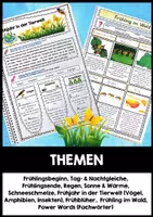 Vorschau - Unterrichtsreihen - Der Frühling - Interaktives Heft | Frühblüher, Tierwelt, Wald | Distanzunterricht & Homeschooling - Seite 2