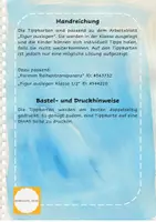 Vorschau - Arbeitsblätter - Tippkarten Formenlegen - Seite 2