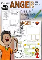 Vorschau - Arbeitsblätter - What does ... feel / smell / sound like? - SKETCHNOTES BUNDLE - Seite 1