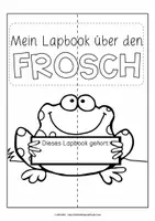 Vorschau - Unterrichtsreihen - Lapbook | der Frosch | Sachunterricht ab Klasse 1 - Seite 1