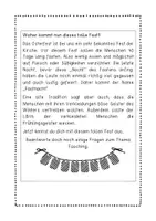 Vorschau - Arbeitsblätter - Fasching Karneval Fastnacht Lesetext Warum feiern wir Fasching? Woher kommt das Wort Fastnacht? Sachtext und Fragen. Klasse 2, 3, 4. Ursprung des Festes. Fastenzeit, Aschermittwoch Deutsch / Ethik / Sachunterricht / Religion - Seite 2
