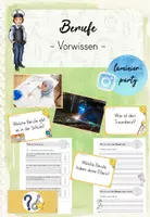 Vorschau - Unterrichtsreihen - Berufe: Vorwissen (Kl. 2/3) - Deckblatt