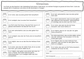 Vorschau - Arbeitsblätter - SCHLEICHAUFGABEN - Wahrscheinlichkeiten Klasse 4 - Seite 2