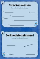 Vorschau - Stationenlernen - Geodreieck-Kartei (Freiarbeit) - Seite 3