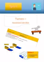 Vorschau - Stundenentwürfe - Stundenbilder Bodenturnen - Deckblatt