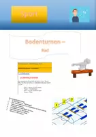 Vorschau - Stundenentwürfe - Turnen 6: Bodenturnen - Einführung Rad - Deckblatt