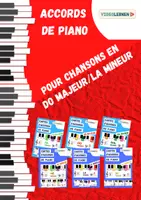 Aperçu - Fiches - La musique 🎶 Kit pédagogique: Accords de piano pour chansons en DO MAJEUR et LA MINEUR - Page de couverture