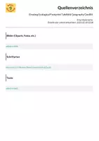 Vorschau - Präsentationen/Tafelbilder - Einstieg Ecological Footprint Tafelbild Geography GeoBili - Seite 1