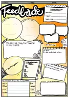 Vorschau - Arbeitsblätter - Feedback for the teacher - Englisch - Deckblatt