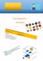 Vorschau - Stundenentwürfe - Trendsport 3: Raufspiele im Sportunterricht - Deckblatt