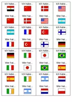Vorschau - Spiele - Schnelle Wortschatzwiederholung DaZ, Deutsch als Zielsprache/Fremdsprache: Ich habe wer hat - Länder - Seite 2