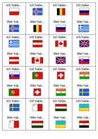 Vorschau - Spiele - Schnelle Wortschatzwiederholung DaZ, Deutsch als Zielsprache/Fremdsprache: Ich habe wer hat - Länder - Seite 3