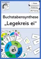 Vorschau - Fördermaterial/Inklusion - Buchstabensynthese: „Legekreis ei“ - Deckblatt