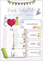 Vorschau - Bildkarten - Groß oder klein? (Wortarten) - Fasching/Karneval - Deckblatt