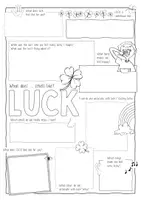 Aperçu - Feuilles d'exercices - What does ... feel / smell / sound like? - SKETCHNOTES BUNDLE - Page 2