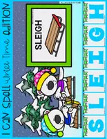 Vista previa - Hojas de trabajo - I CAN SPELL Series Special Edition Holidays WINTER Bears - página 1