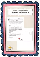 Vorschau - Arbeitsblätter - MATERIALPAKET: Brief schreiben - Seite 1