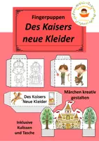 Aperçu - Matériel pour travaux manuels / dessin - Paquet: Märchenfingerpuppen - Page de couverture