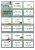 Vorschau - Spiele - Ich habe... Wer hat...? Gegenteilige Adjektive - Seite 2