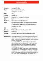 Vorschau - Präsentationen/Tafelbilder - Georges Braque - Mitbegründer des KUBISMUS - Seite 3