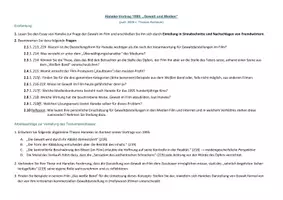 Vorschau - Stundenentwürfe - Haneke-Vortrag "Gewalt und Medien": Erarbeitung & Analyse - Deckblatt