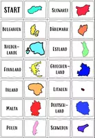 Vorschau - Arbeitsblätter - Domino Länder der Europäischen Union - Seite 1