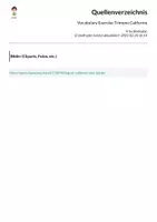 Vorschau - Arbeitsblätter - Vocabulary Exercise Trimono California - Seite 1