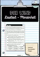 Vorschau - Stundenentwürfe - Der Wind - Lesetext - Deckblatt