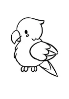 Vorschau - selbst erstellte Cliparts/Grafiken - Klassentier Papagei Charlie / Papageiklasse - Ausmalbilder - Seite 2