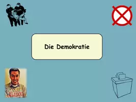 Vorschau - Unterrichtsreihen - Die Demokratie - Deckblatt