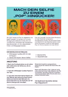 Vorschau - Arbeitsblätter - Pop Art - Selfie - Deckblatt