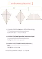 Vorschau - Arbeitsblätter - 6. Klasse: Achsensymmetrische Dreiecke und Vierecke - Seite 2