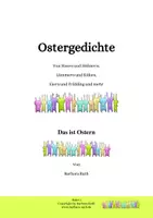 Vorschau - Text - "Das ist Ostern" - lustiges Gedicht mit 13 "Osterwörtern" - Deckblatt