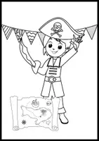 Vorschau - Mal- und Bastelvorlagen - Ausmalheft Karneval/Fasching - Seite 1