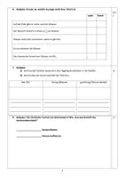 Vorschau - Test - Klassenarbeit Wasser NT - Seite 1
