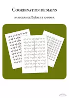 Aperçu - Jeux - Coordination de mains „Musiciens de Brême et animaux“ - Page de couverture